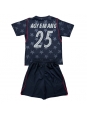Otroške Nogometnih dresov Združene države Patrick Agyemang #25 Gostujoči SP 2026 Kratki rokavi (+ hlače)